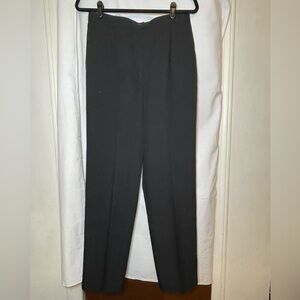Impressions Black Trouser Pant with Pockets GUC Size 12R